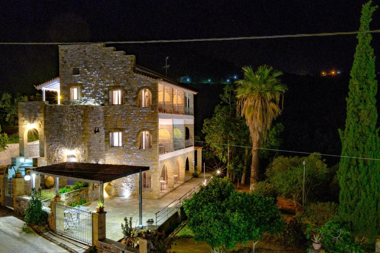 Olympia Zervea Studios With Pool - Apartment Kardhamili Exteriör bild